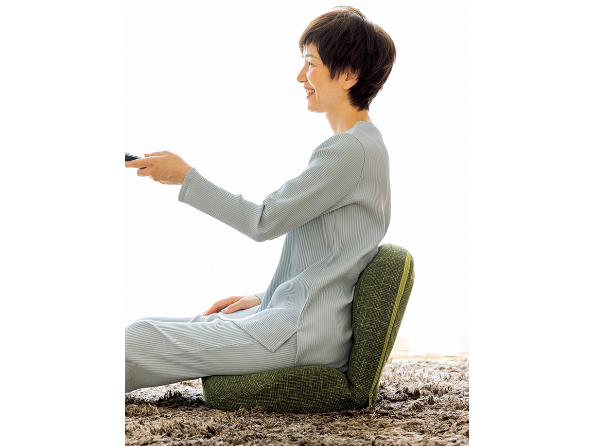 ハルメク 腰尻ラク座 座椅子
