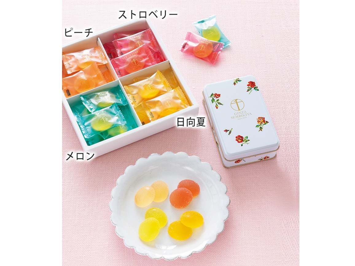 銀座千疋屋 銀座ひとくちフルーツゼリー - 菓子