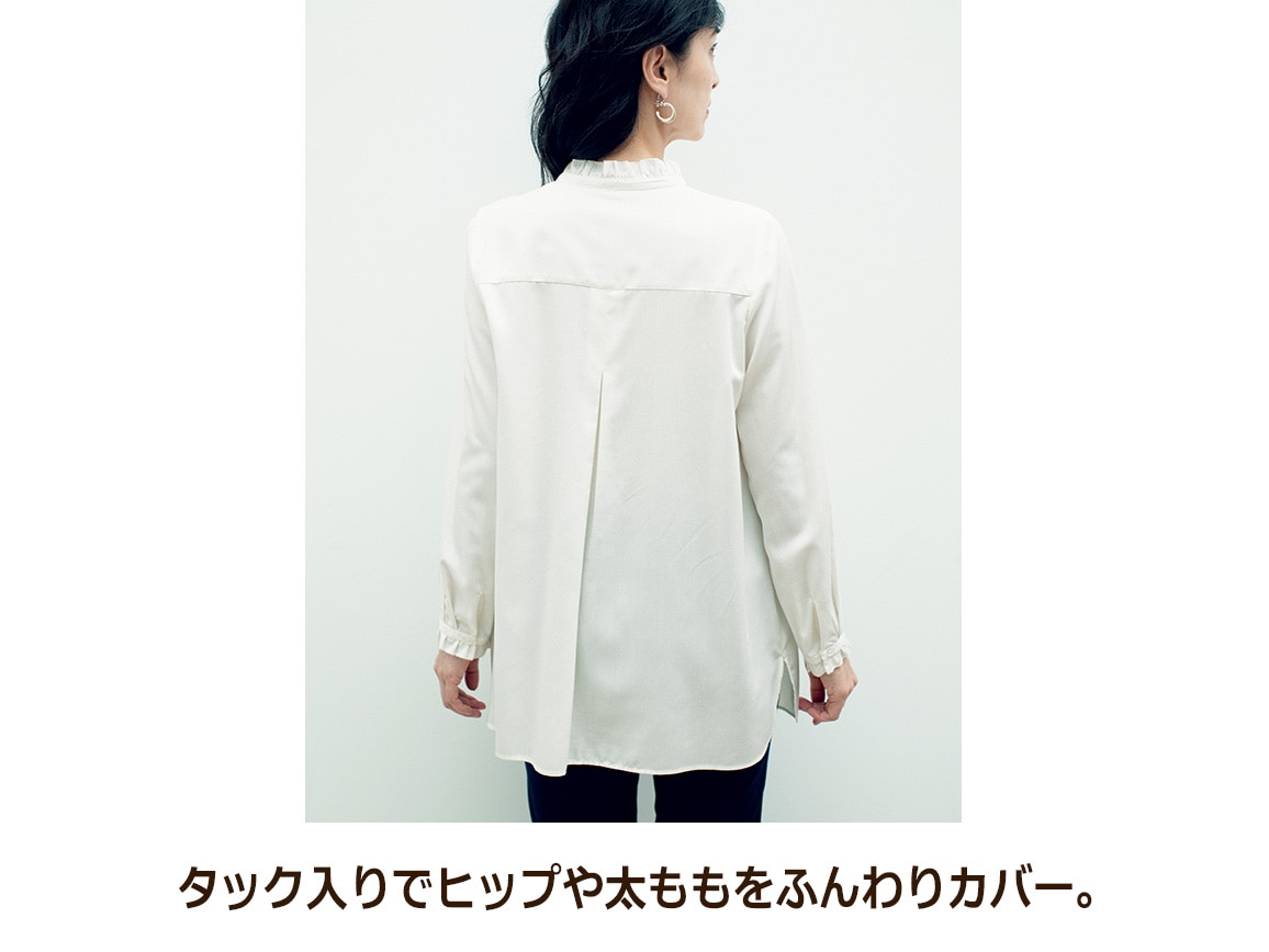やわらかブラウス やわらかブラウス