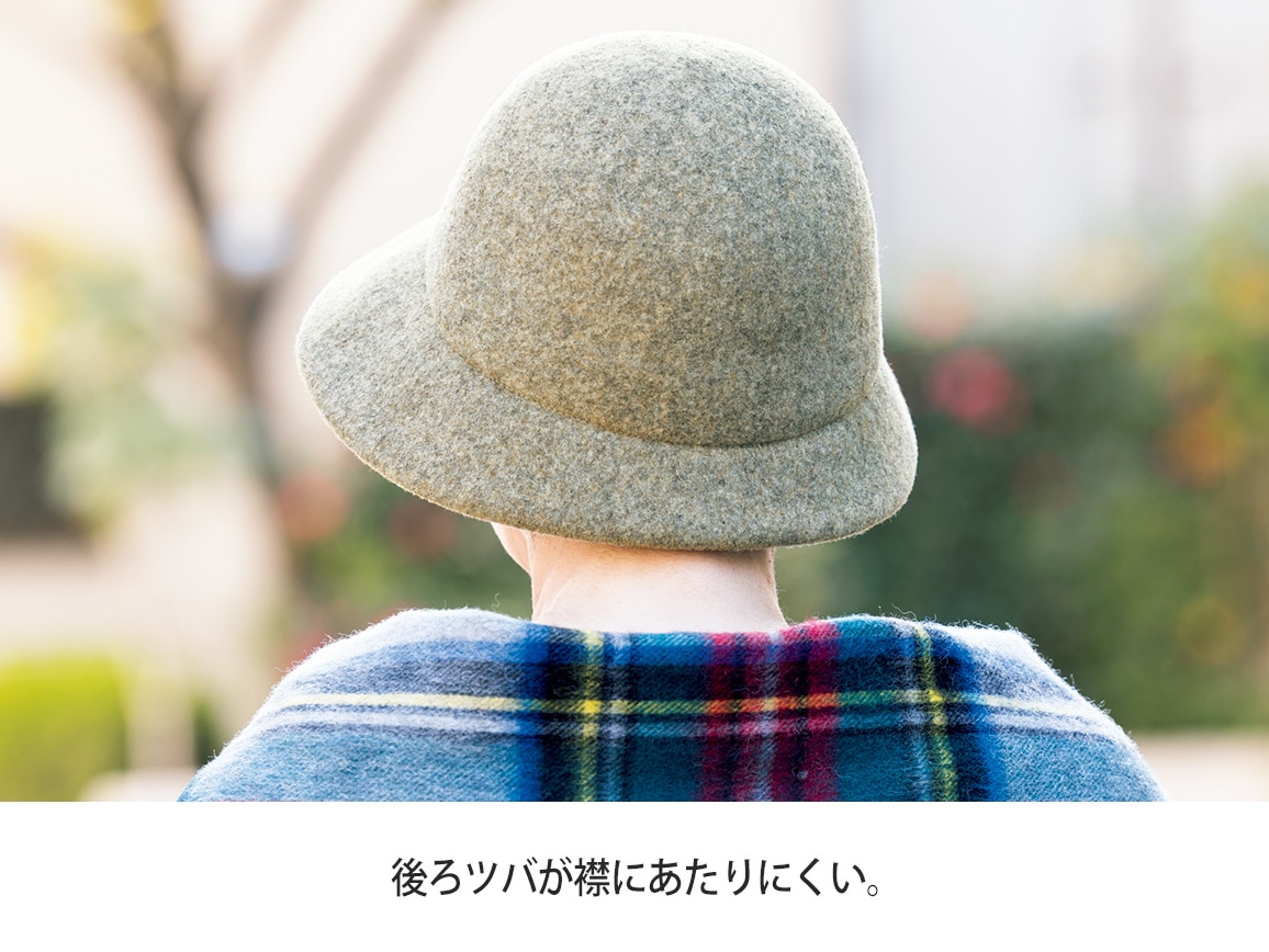 泉州ウール 圧縮バスクハット 泉州ウール 圧縮バスクハット