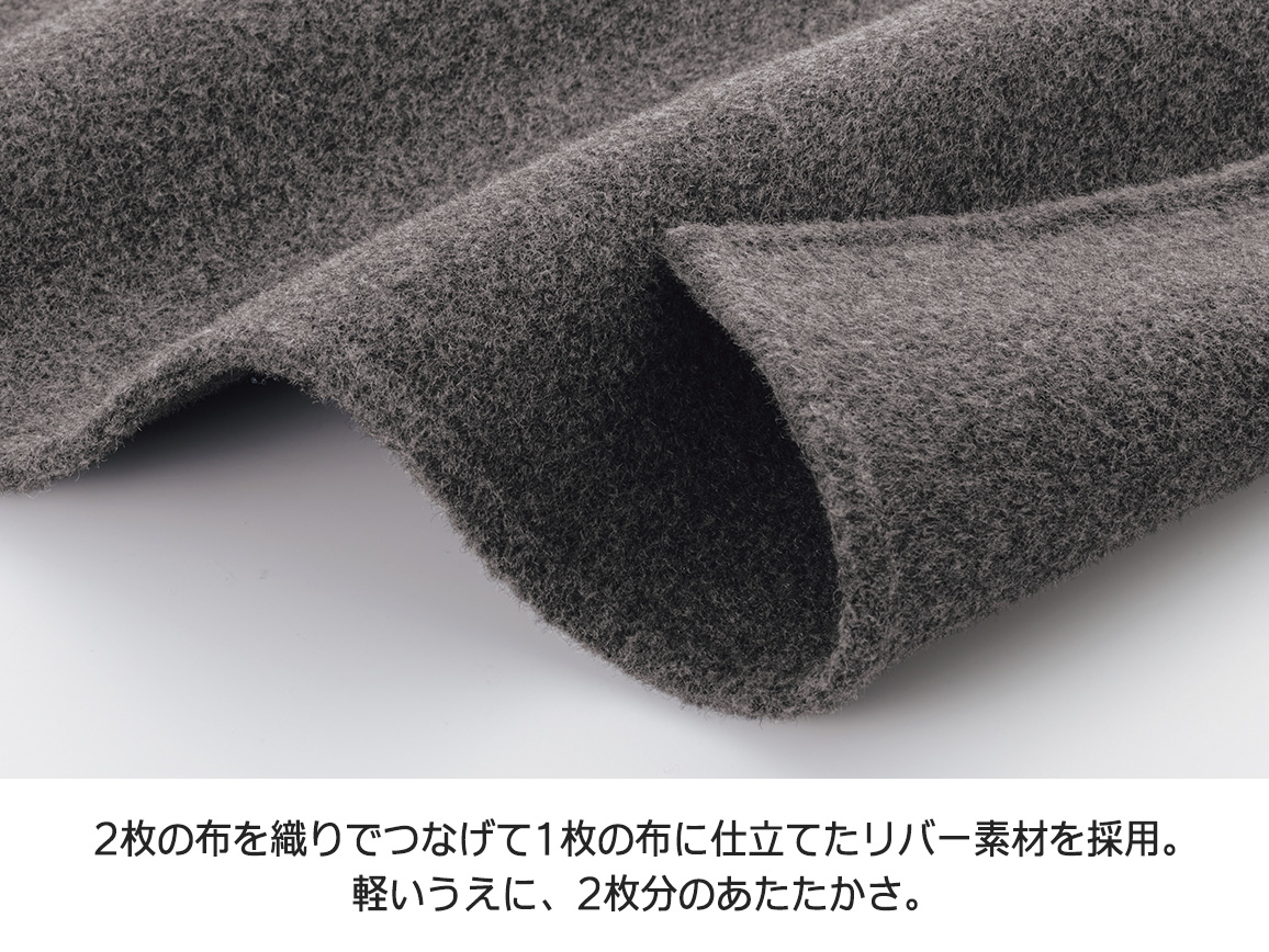 ハルメク読者と作ったウールリバーコート（ハーフ丈）(02_M 04_
