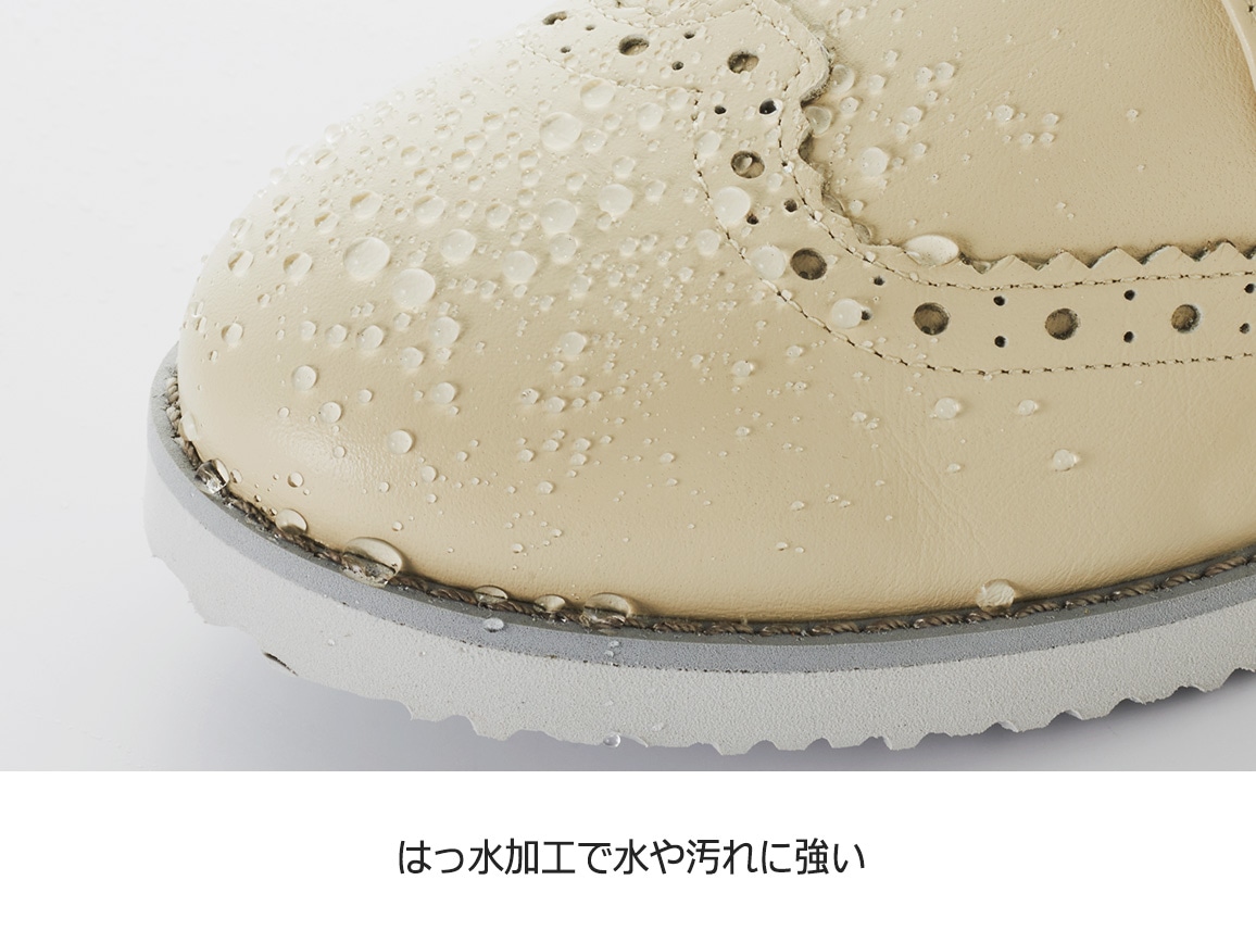 ハルメク レザー ローファー レースアップ ハルメク はっ水レザーレースアップシューズ(46_23.0cm 21_