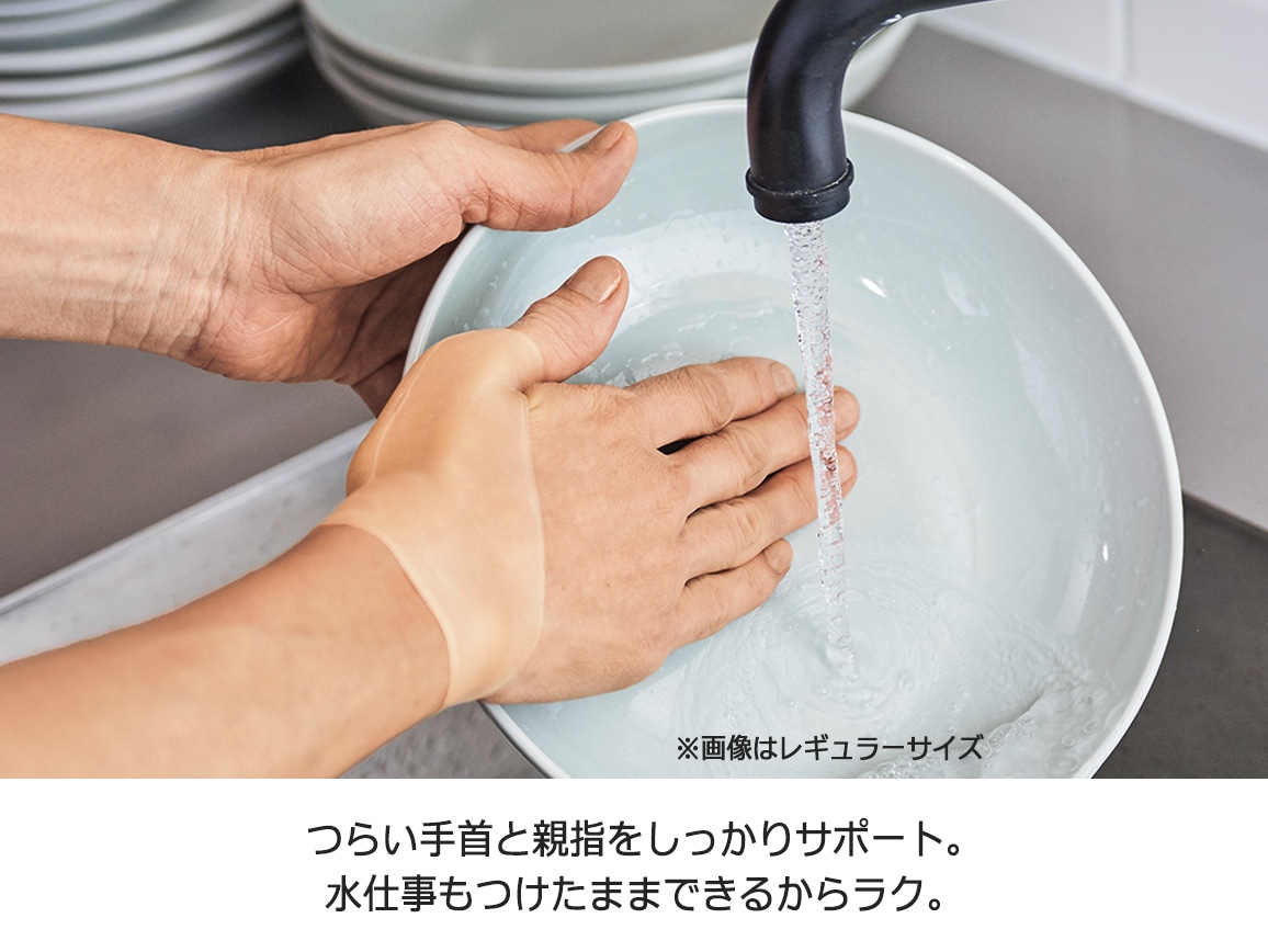 腱鞘サポーター 手首らーく ロング 腱鞘サポーター 手首らーく ロング