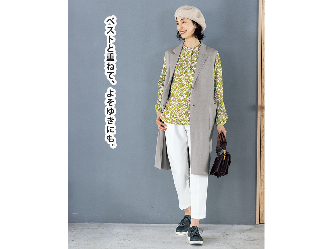 ムーミン プリントピンタックプルオーバー ムーミン プリントピンタックプルオーバー