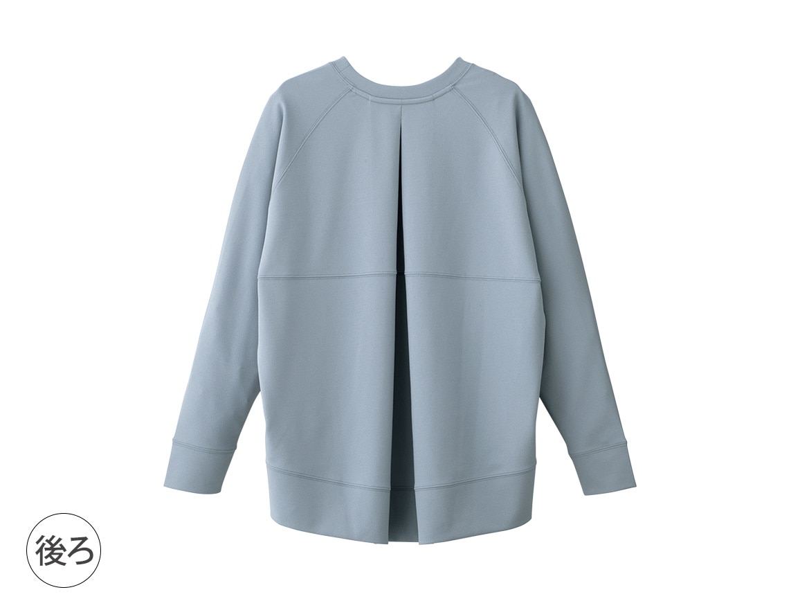 きれい見えスリット入りトレーナー きれい見えスリット入りトレーナー