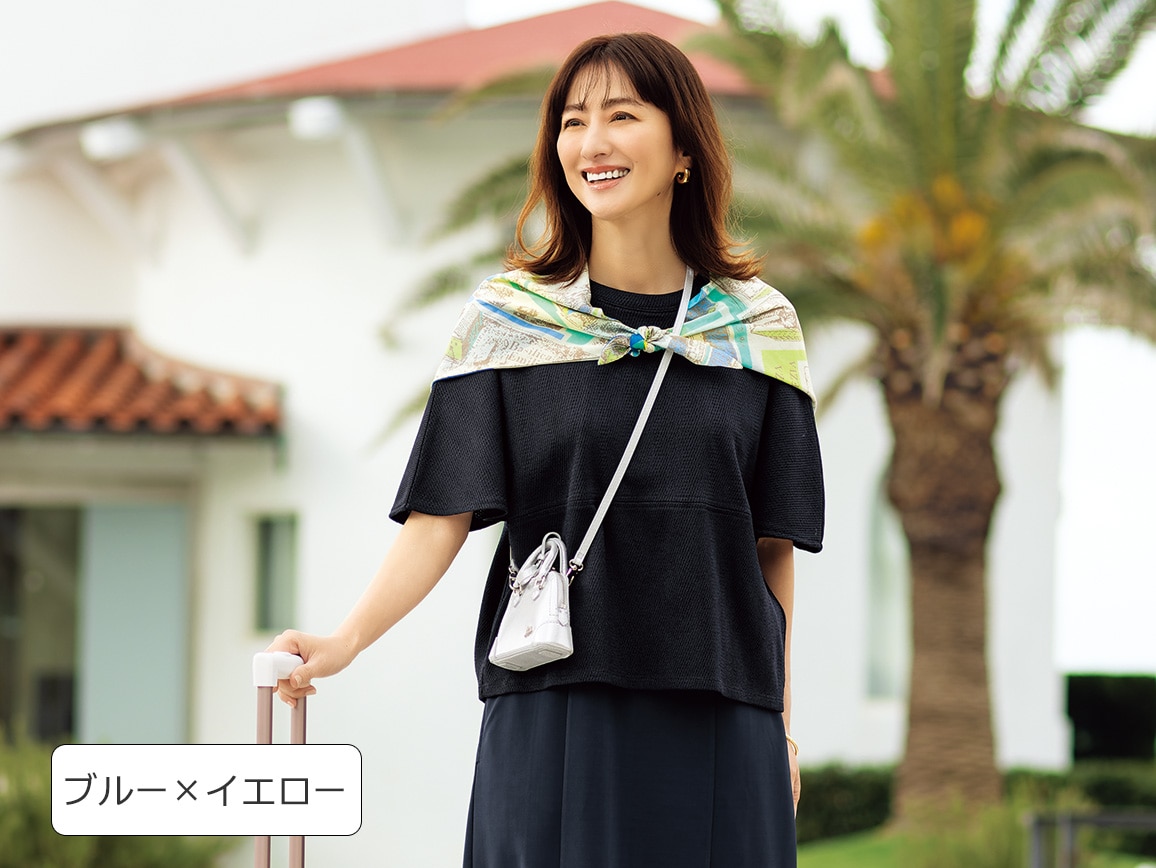 リバーシブル三角形スカーフ リバーシブル三角形スカーフ