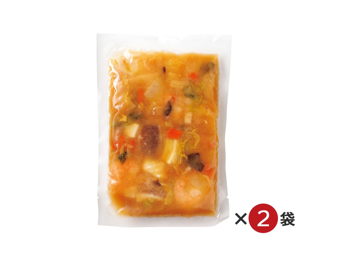 横浜中華街「菜香」監修 海鮮中華丼の具(2袋) 横浜中華街「菜香」監修 海鮮中華丼の具(2袋)