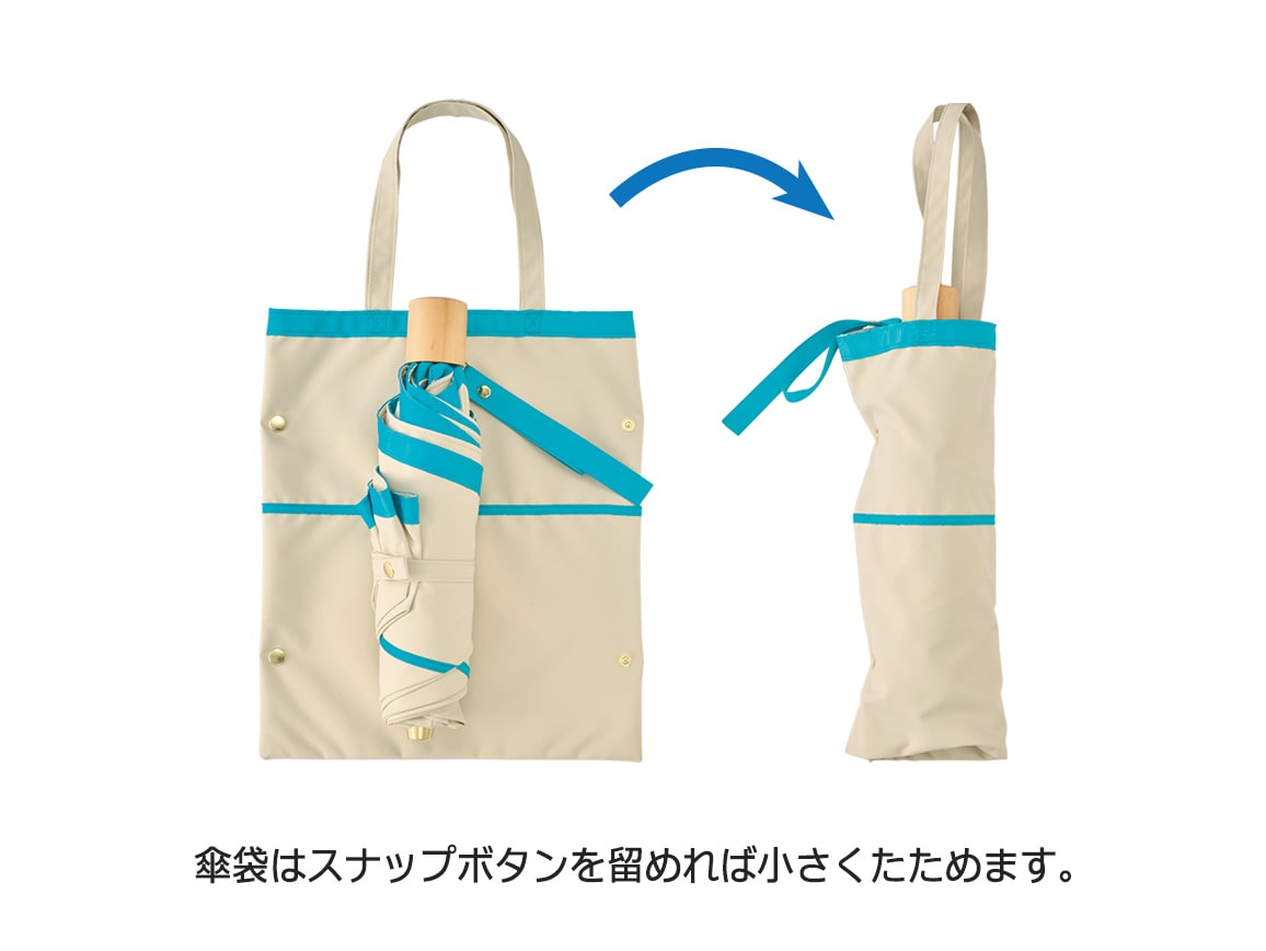 Trubeaute(R) 晴雨兼用折りたたみ傘(53cm) Trubeaute(R) 晴雨兼用折りたたみ傘(53cm)