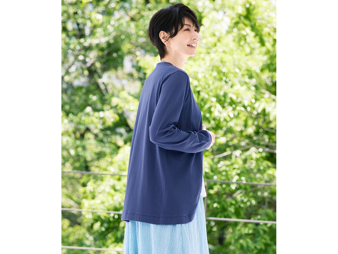 UVカット涼感カーディガン(長袖)【広告商品】 UVカット涼感カーディガン(長袖)【広告商品】