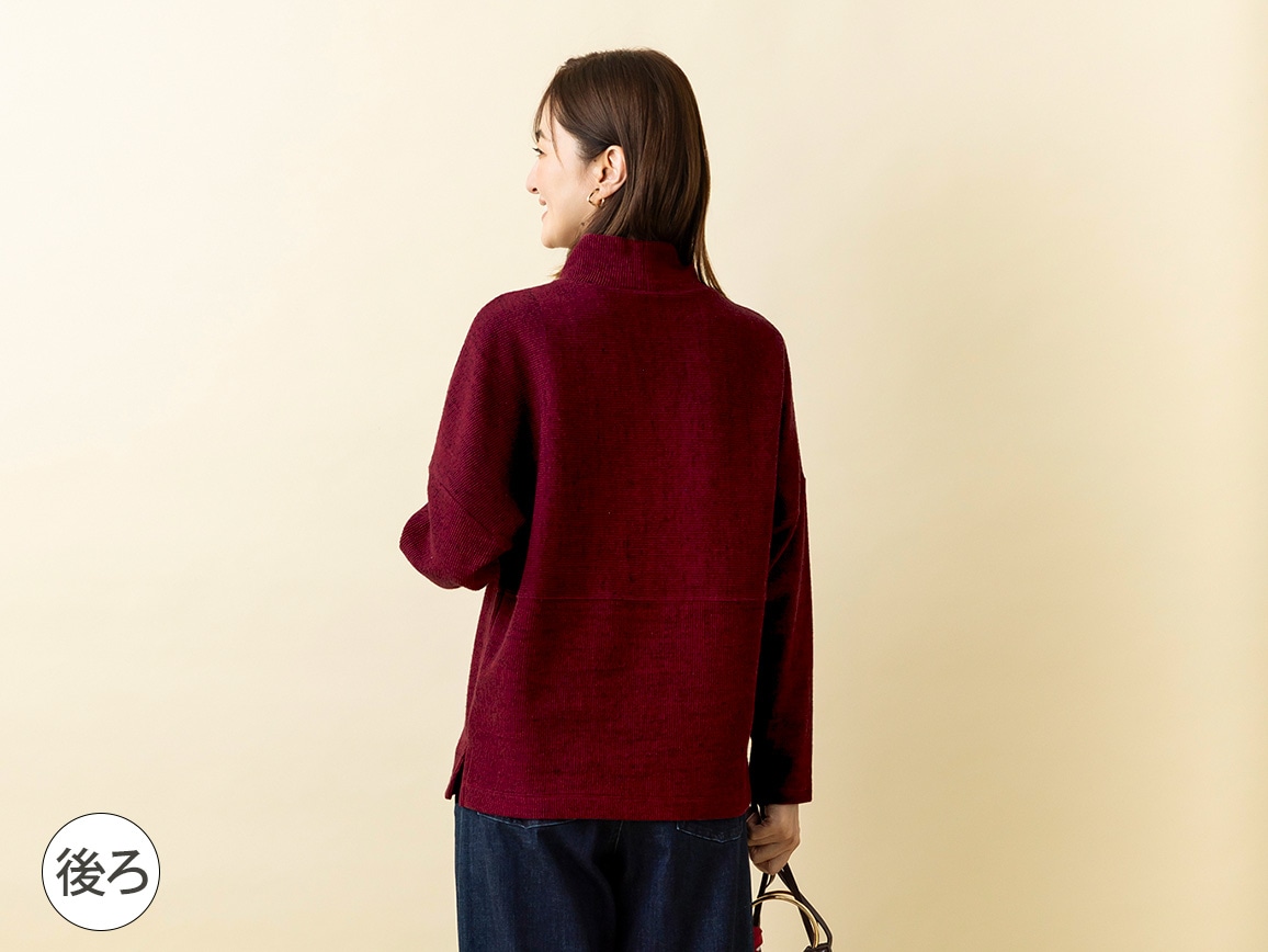 和歌山ピケメランジ調プルオーバー 和歌山ピケメランジ調プルオーバー