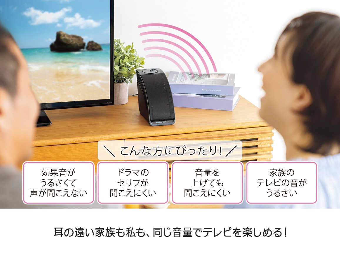 ミライスピーカー・ミニ 3年メーカー保証付き ミライスピーカー・ミニ 3年メーカー保証付き