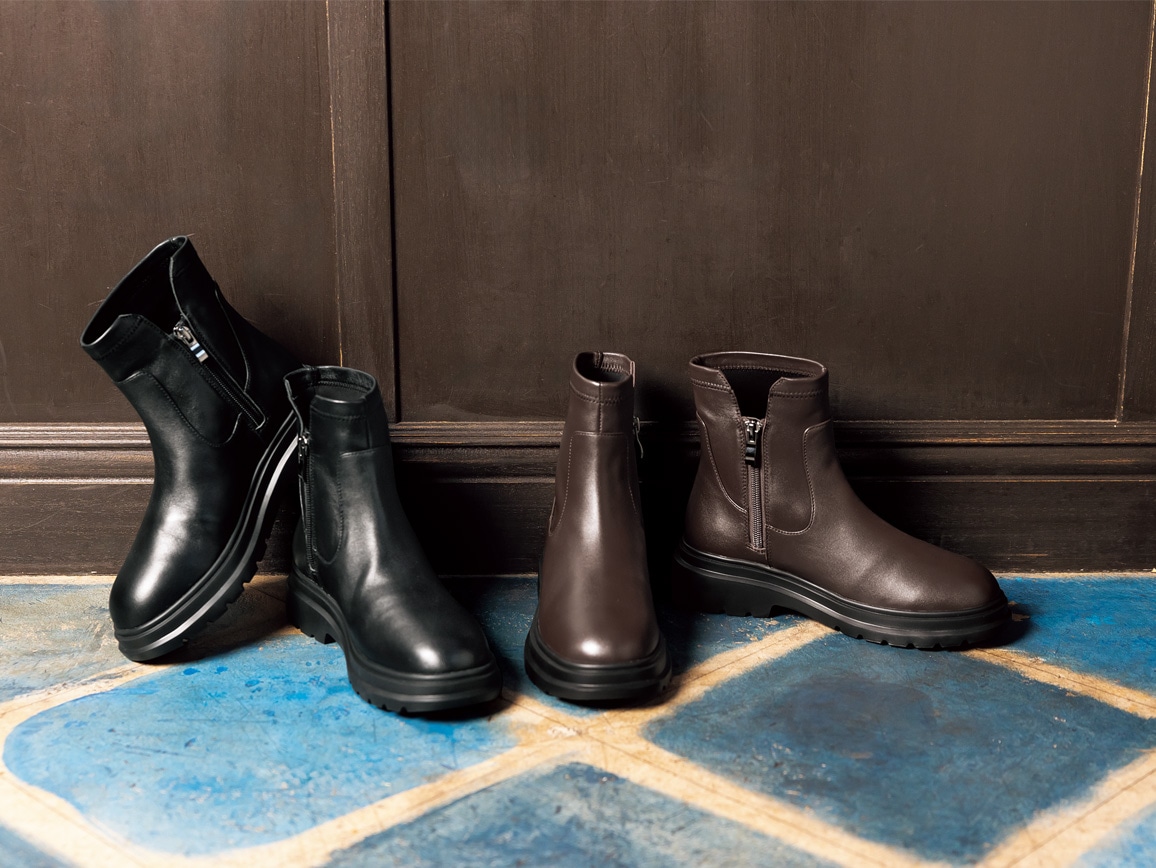 シープレザー軽やかブーツ シープレザー軽やかブーツ