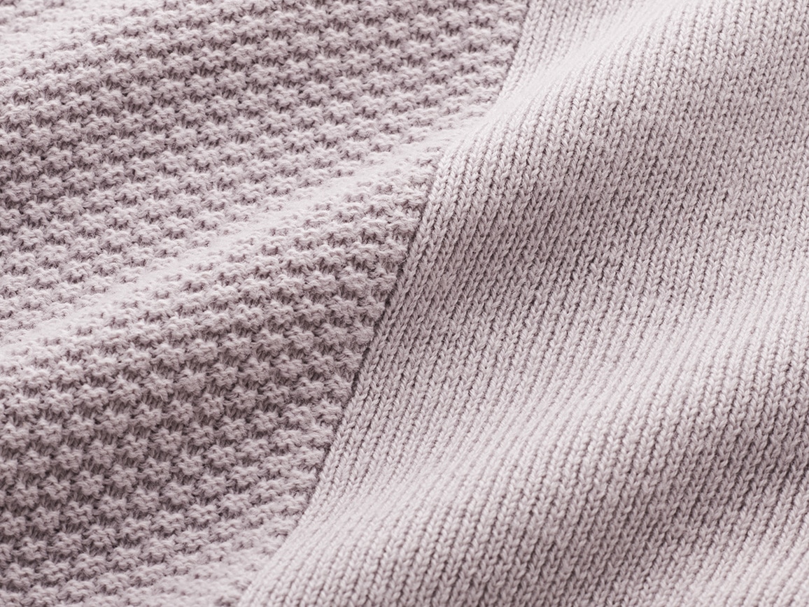 【先行】鹿の子編みテーラードニットジャケット 【先行】鹿の子編みテーラードニットジャケット