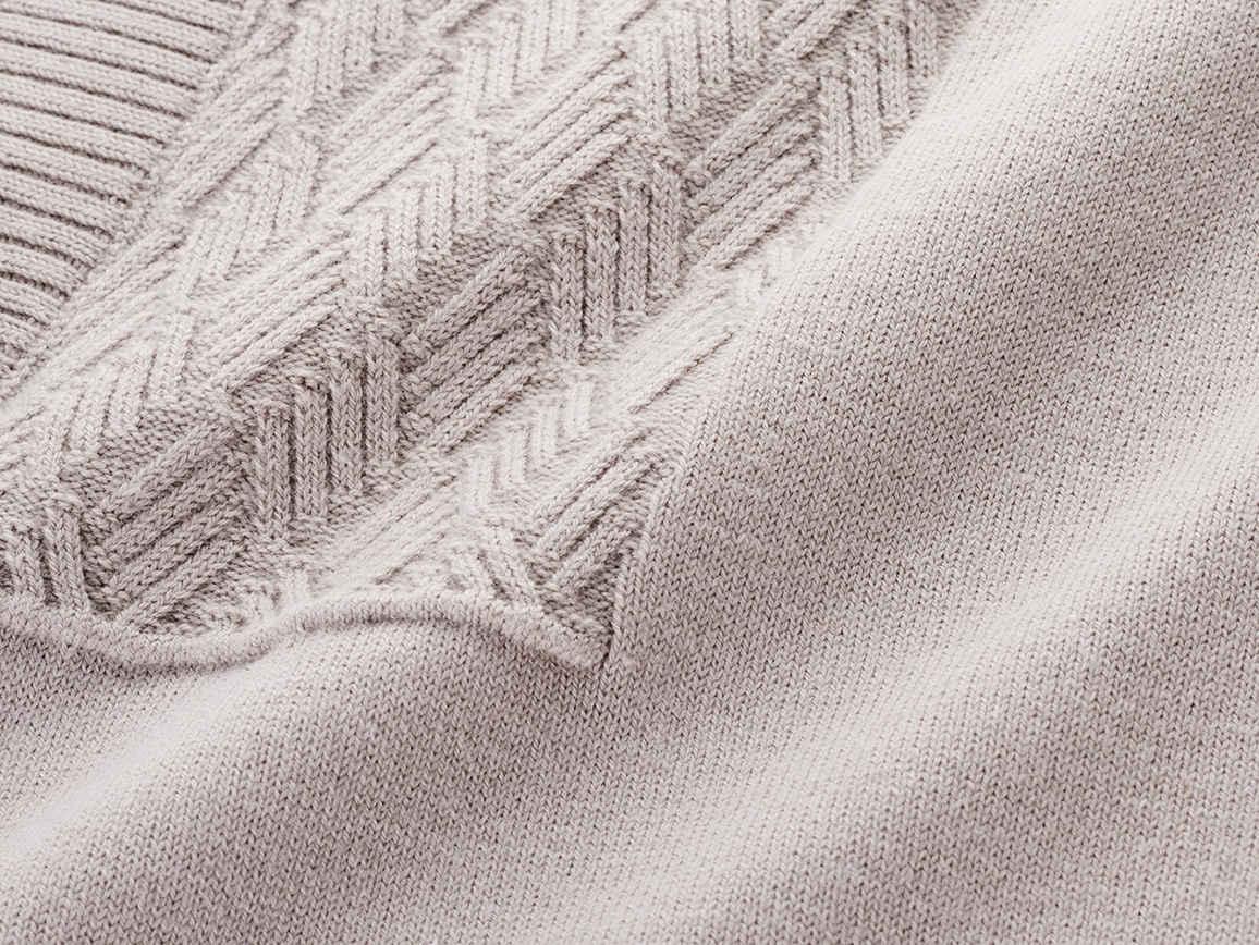 【先行】編み柄デザインニットアンサンブル 【先行】編み柄デザインニットアンサンブル