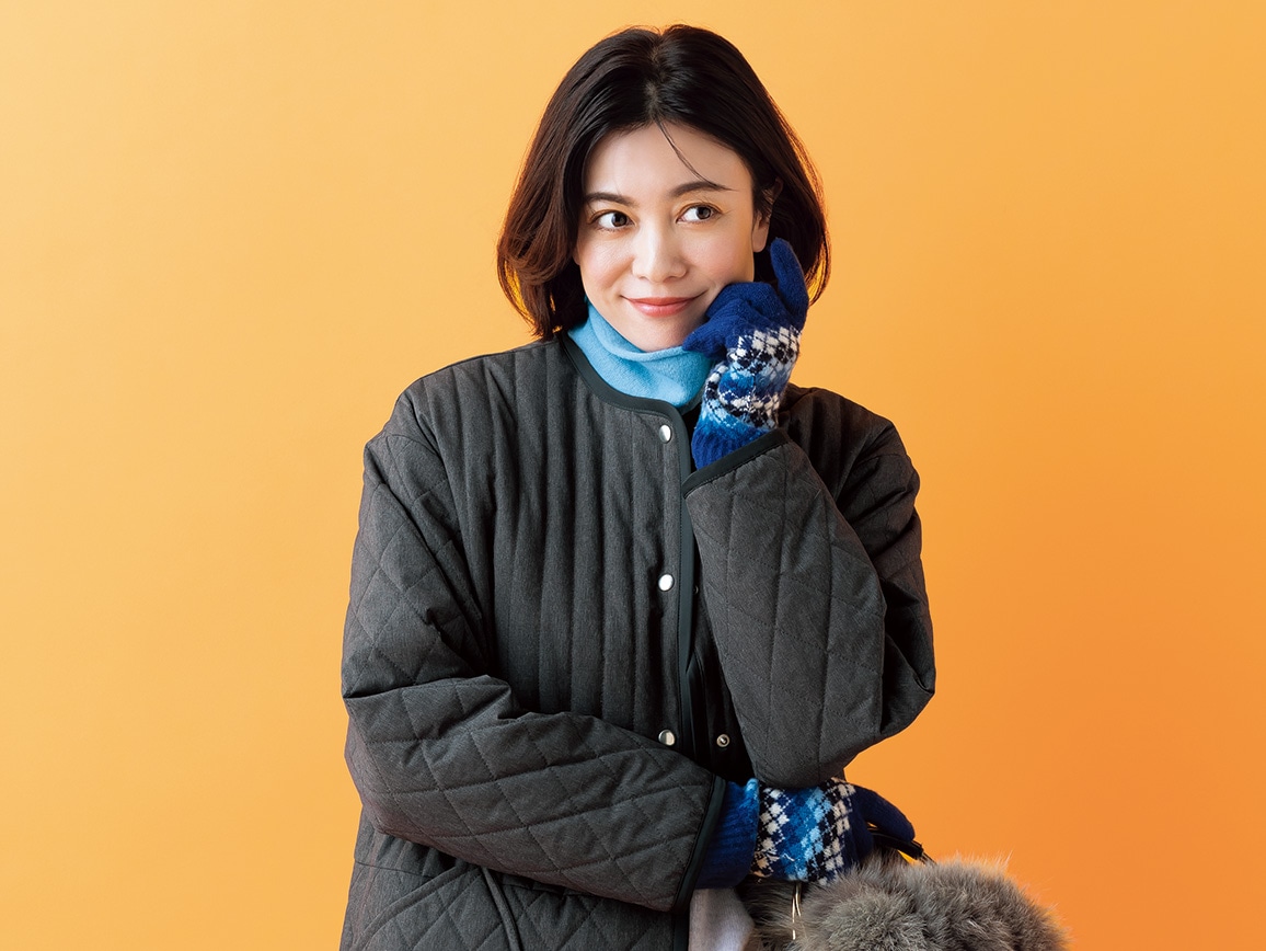 カシミヤ混つけ襟風スヌード カシミヤ混つけ襟風スヌード