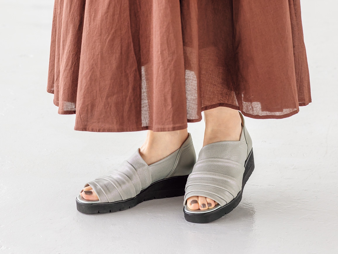 ミスキョウコ ストレッチメッシュサンダル ミスキョウコ ストレッチメッシュサンダル