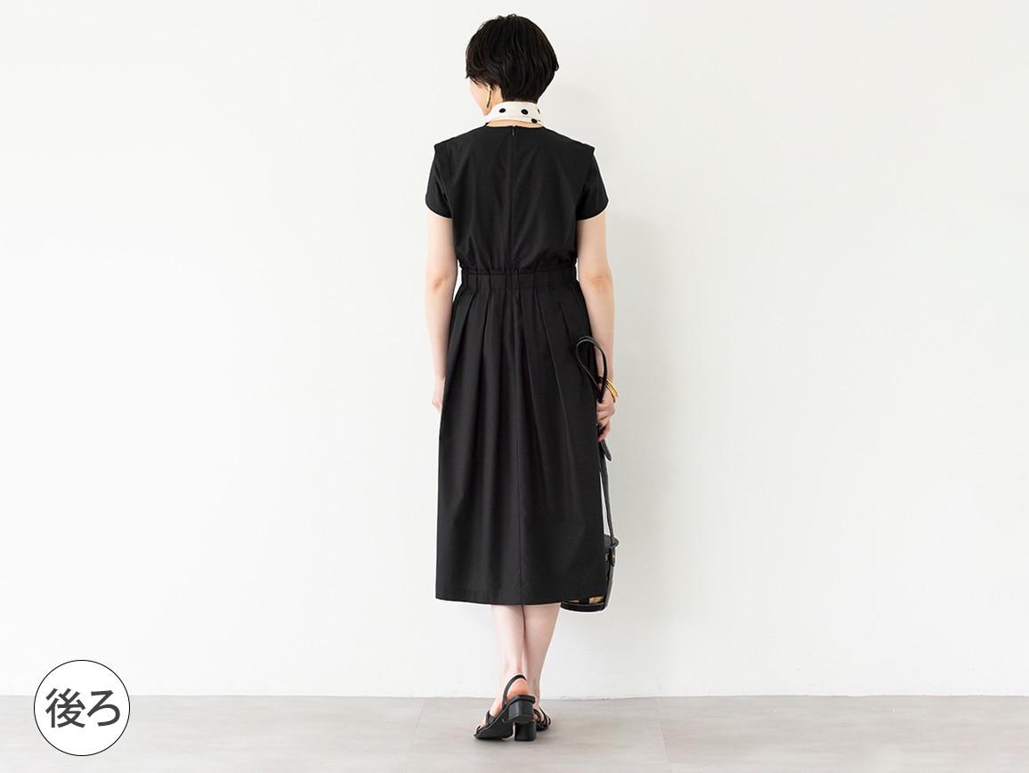 【先行】セットアップ見えタックワンピース 【先行】セットアップ見えタックワンピース