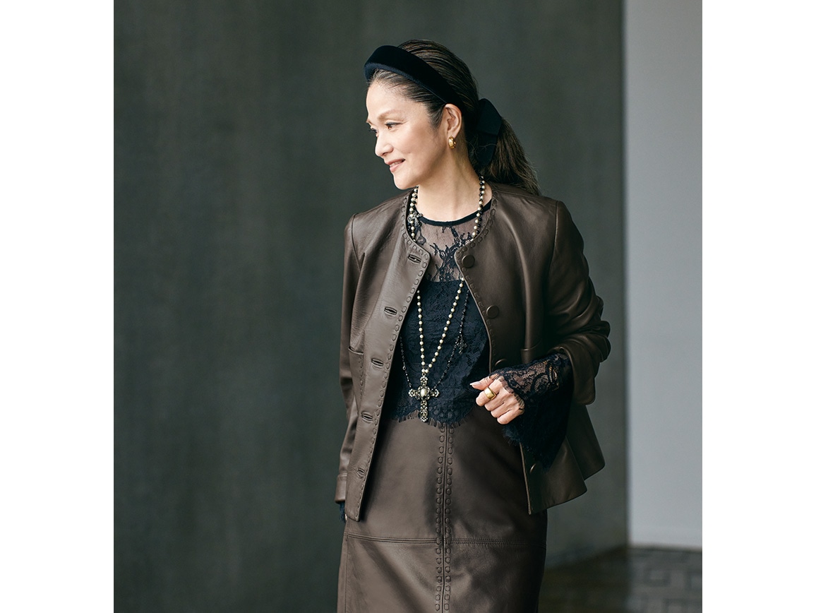 49AV.ジュンコシマダ・ステッチデザインレザージャケット 49AV.ジュンコシマダ・ステッチデザインレザージャケット