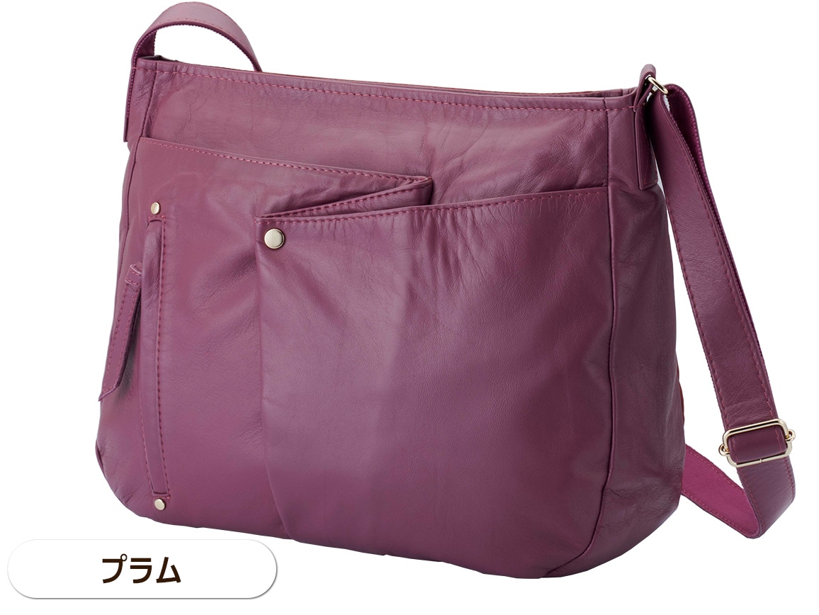 シープレザー軽量ショルダー シープレザー軽量ショルダー