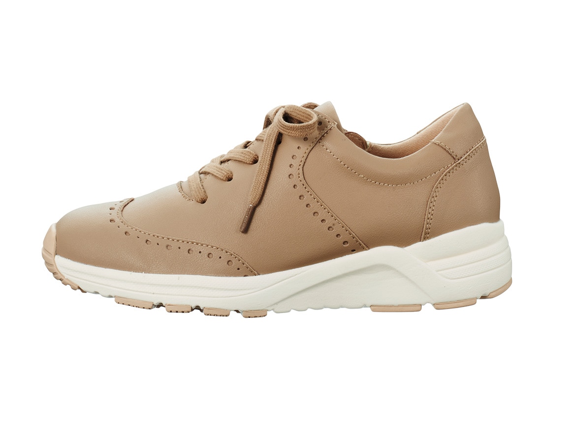 ハルメク ウィングチップスニーカー(送料当社負担)【広告商品】 ハルメク ウィングチップスニーカー(送料当社負担)【広告商品】