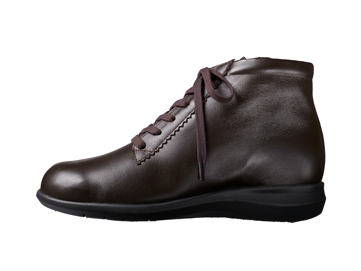 ハルメク はっ水本革ショートブーツ ハルメク はっ水本革ショートブーツ