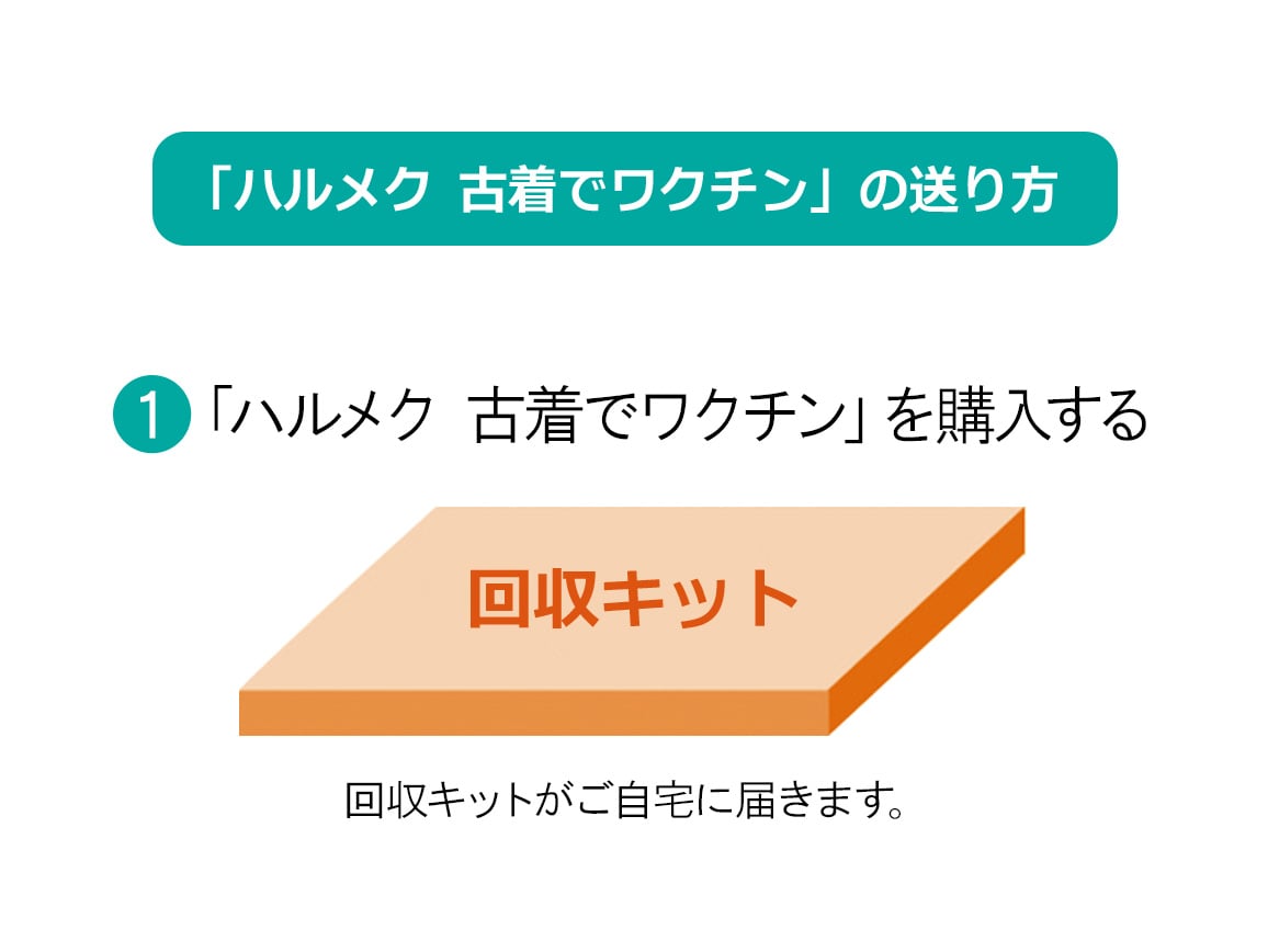 ハルメク 古着でワクチン 大 ハルメク 古着でワクチン 大