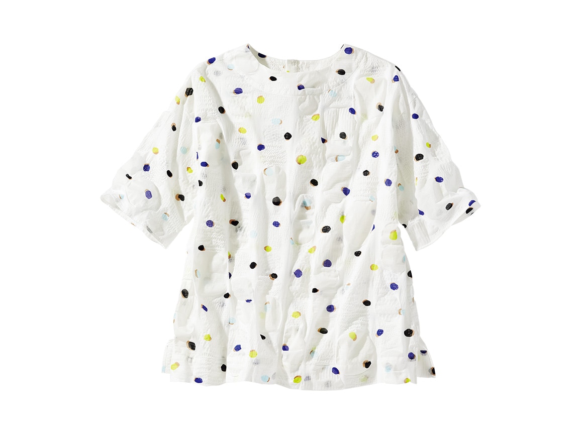 こだわりの涼やかTブラウス こだわりの涼やかTブラウス