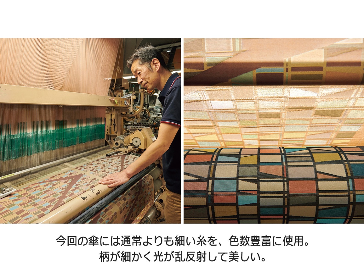 フィンレイソン×槇田商店の2段折日傘 フィンレイソン×槇田商店の2段折日傘