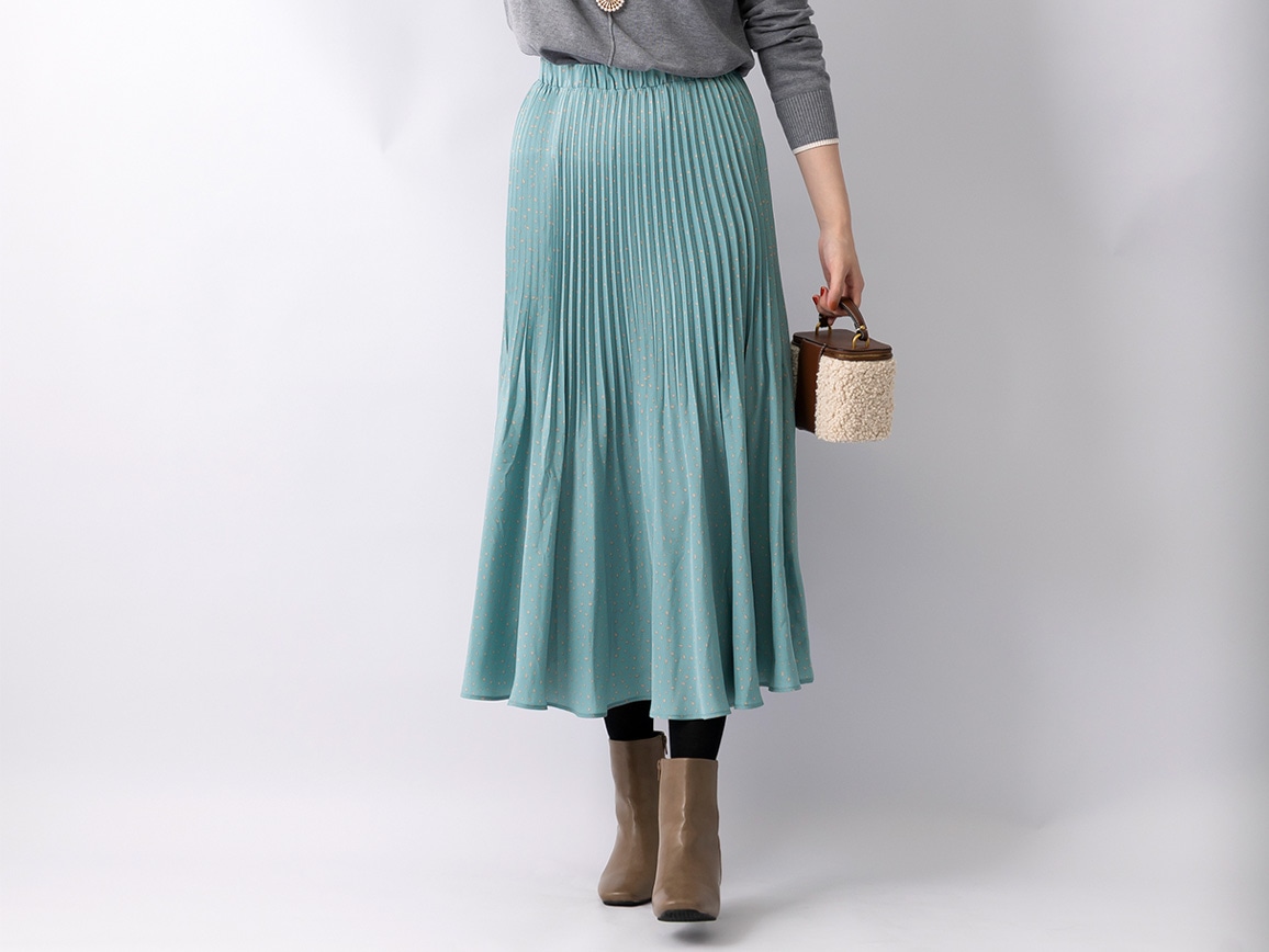 アコーディオンプリーツスカート アコーディオンプリーツスカート