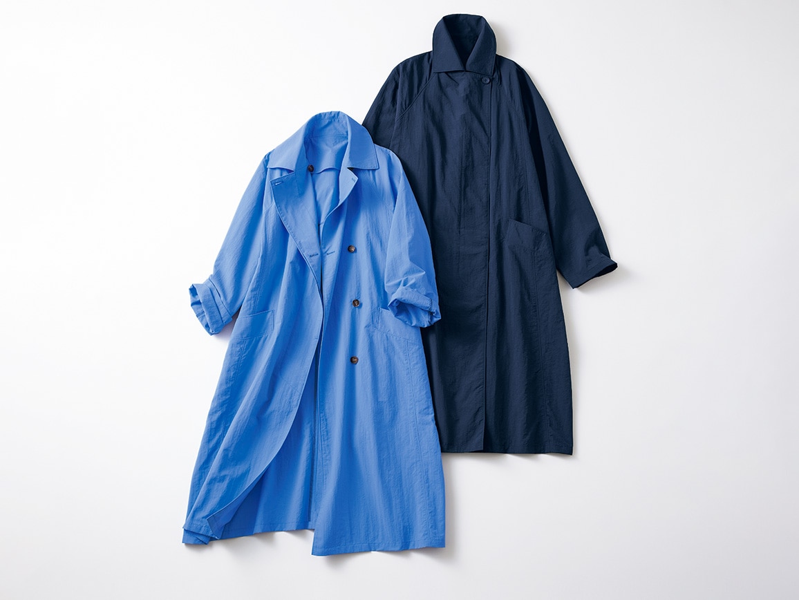 はっ水ポケッタブルロングトレンチEX はっ水ポケッタブルロングトレンチEX