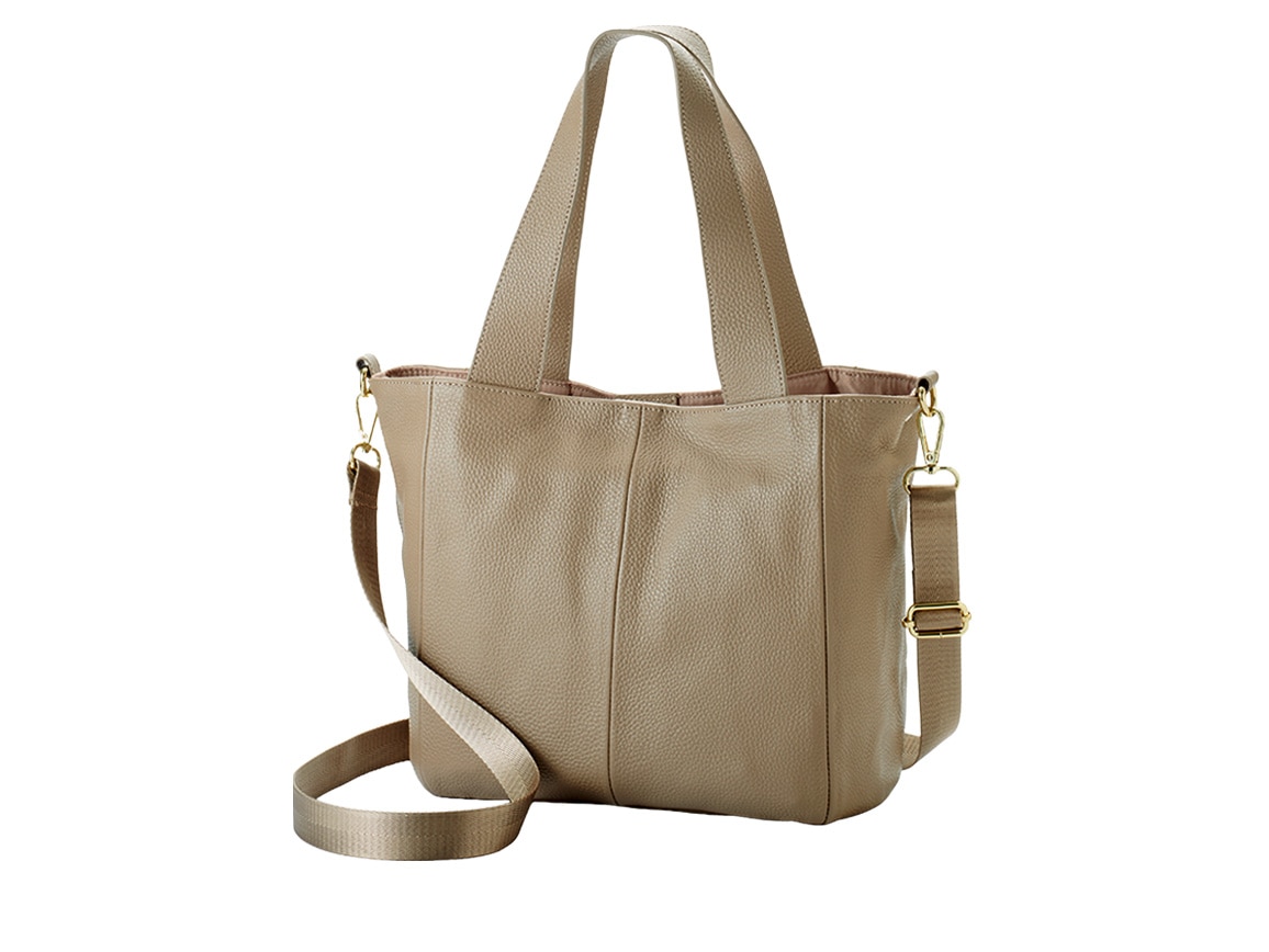 仕切り上手な牛革2WAYバッグ 仕切り上手な牛革2WAYバッグ