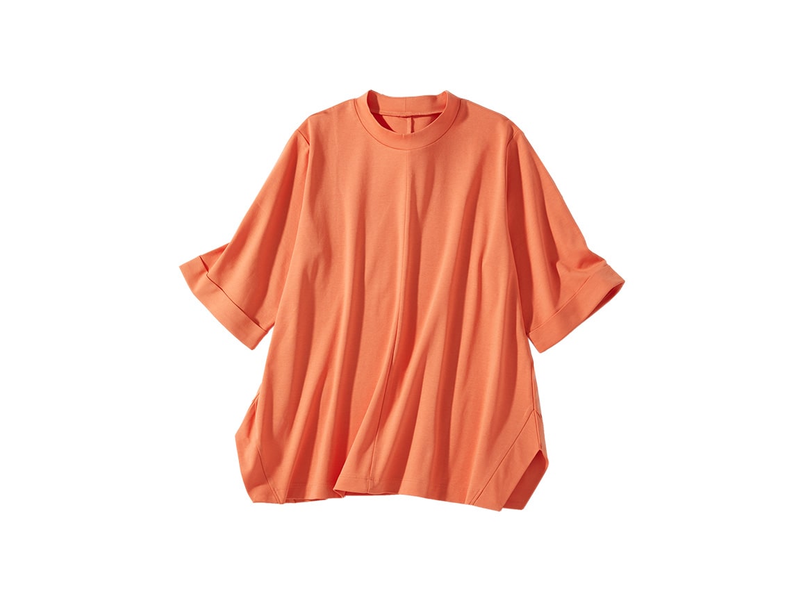 清潔続く、キレイを叶えるTシャツ(五分袖) 清潔続く、キレイを叶えるTシャツ(五分袖)