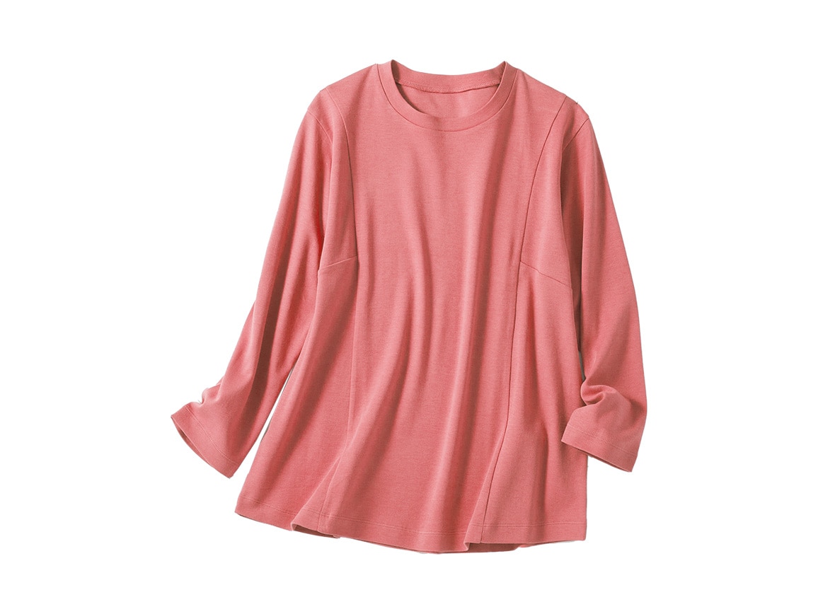 キレイが続く八分袖Tシャツ キレイが続く八分袖Tシャツ