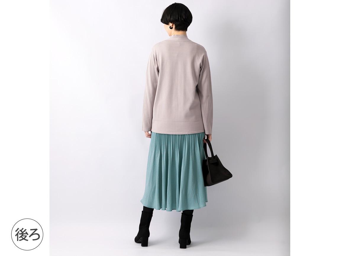 【先行】編み柄デザインニットアンサンブル 【先行】編み柄デザインニットアンサンブル