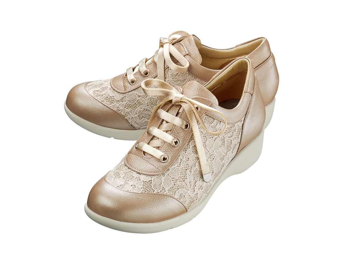 ミスキョウコ・4Eレーススニーカー ミスキョウコ・4Eレーススニーカー