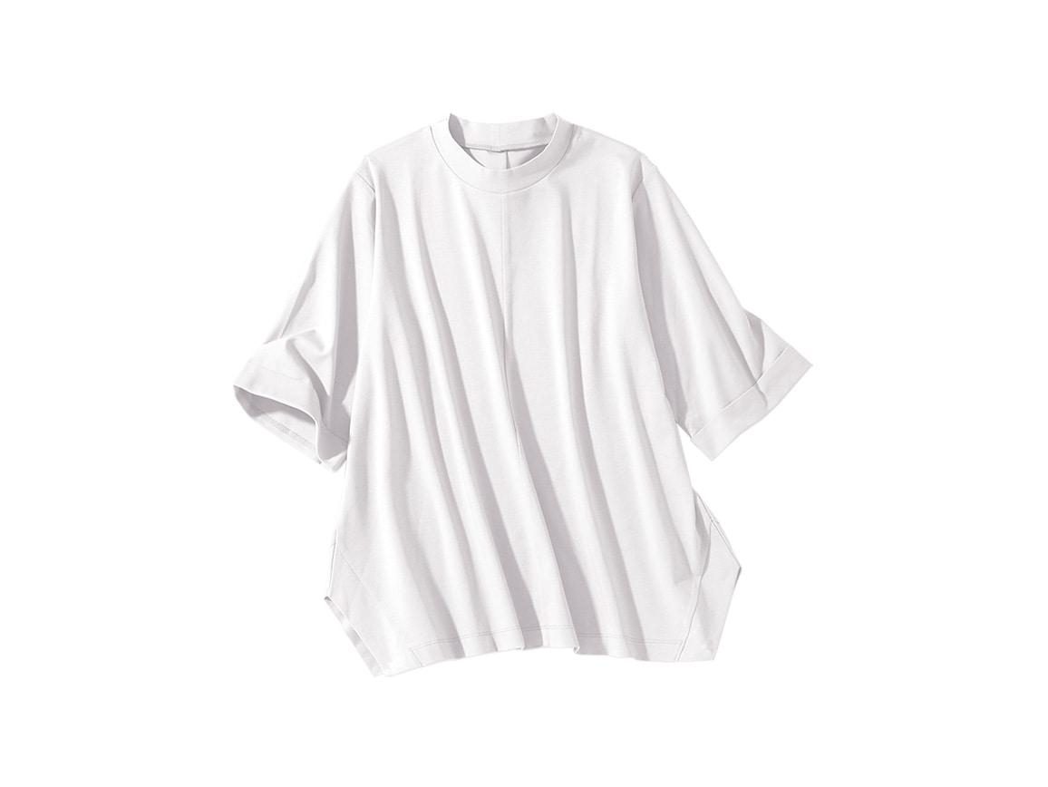清潔続く、キレイを叶えるTシャツ(五分袖) 清潔続く、キレイを叶えるTシャツ(五分袖)