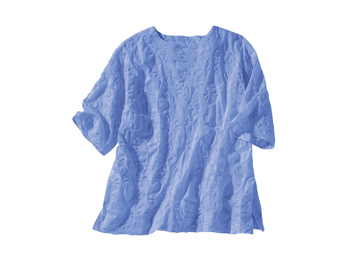 こだわりの涼やかTブラウス こだわりの涼やかTブラウス