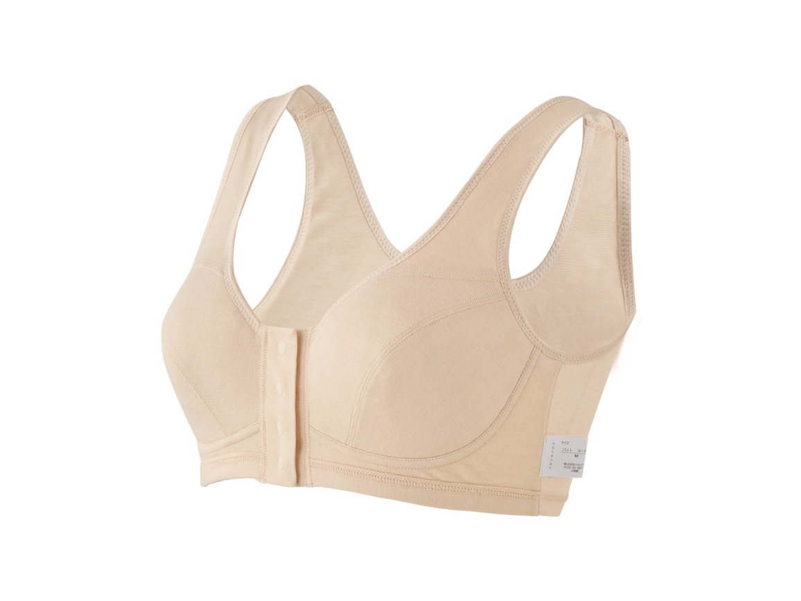 ハルメク リラックス・ノンワイヤーブラ(やわらかシルク・前開きタイプ) ハルメク リラックス・ノンワイヤーブラ(やわらかシルク・前開きタイプ)