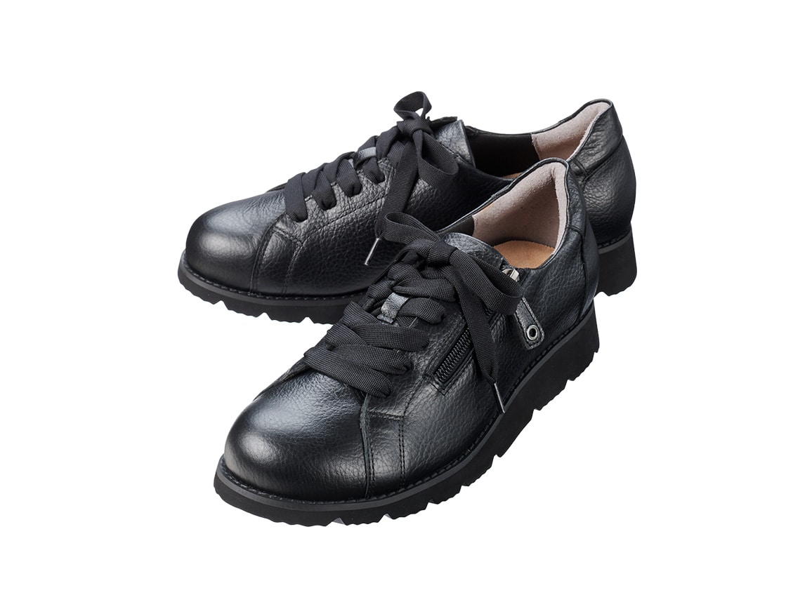 ハルメク 本革4Eタウンシューズ ハルメク 本革4Eタウンシューズ