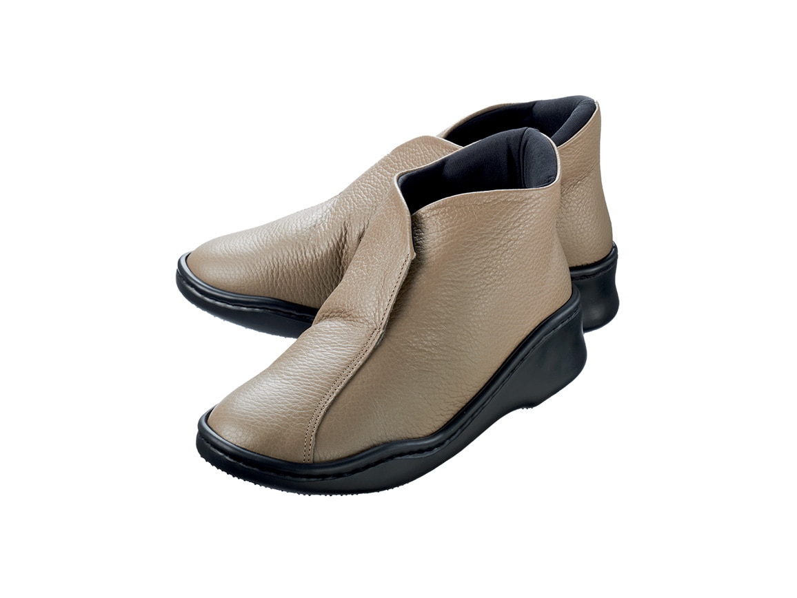 軽やか牛革ハイカットシューズ 軽やか牛革ハイカットシューズ