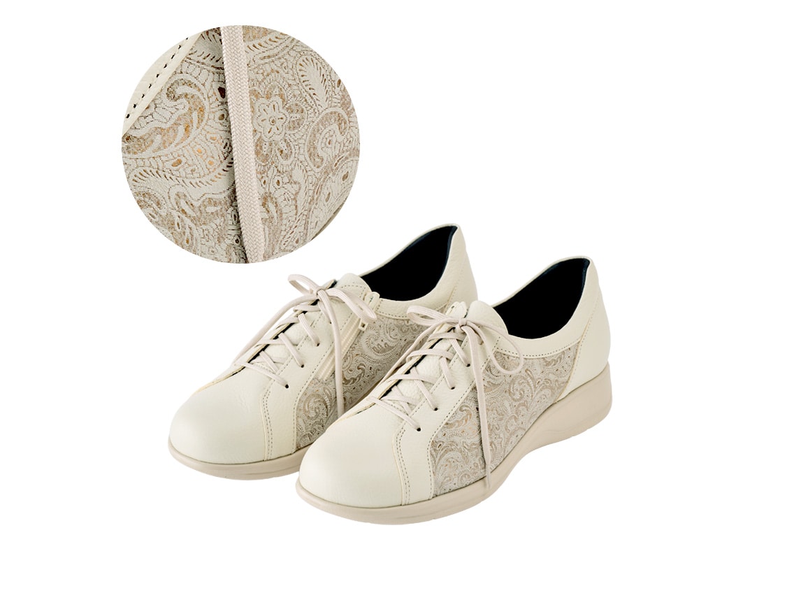 高井さんの牛革5Eペイズリースニーカー 高井さんの牛革5Eペイズリースニーカー