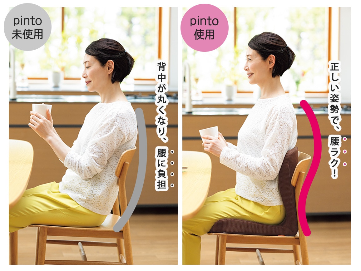 pinto 置くだけラクッションビューティー(専用カバー付き) pinto 置くだけラクッションビューティー(専用カバー付き)