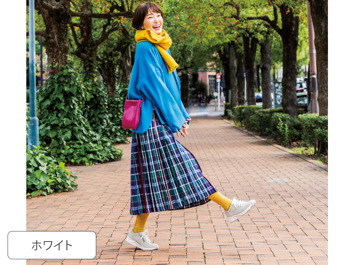 ハルメク シープレザー撥水スニーカー ハルメク シープレザー撥水スニーカー