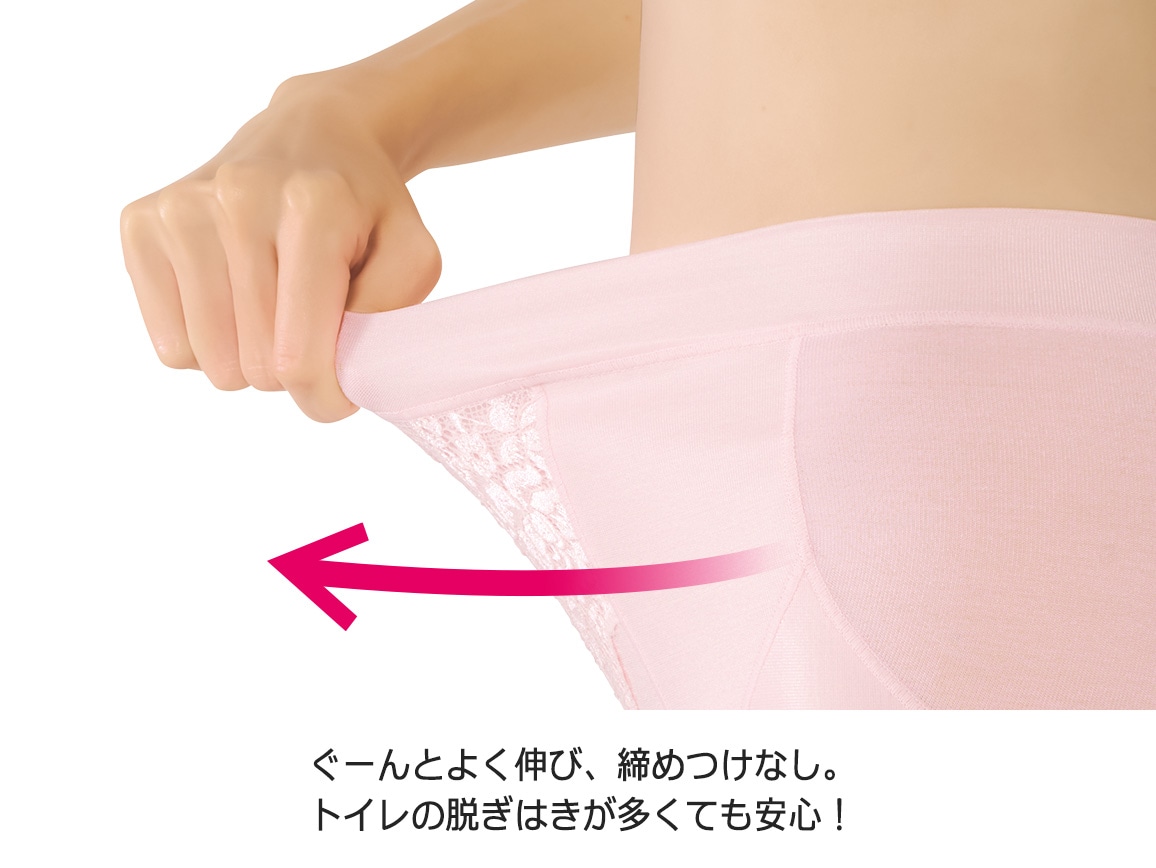 ハルメク 健康サポート・骨盤底筋サポートショーツ(通年用) ハルメク 健康サポート・骨盤底筋サポートショーツ(通年用)