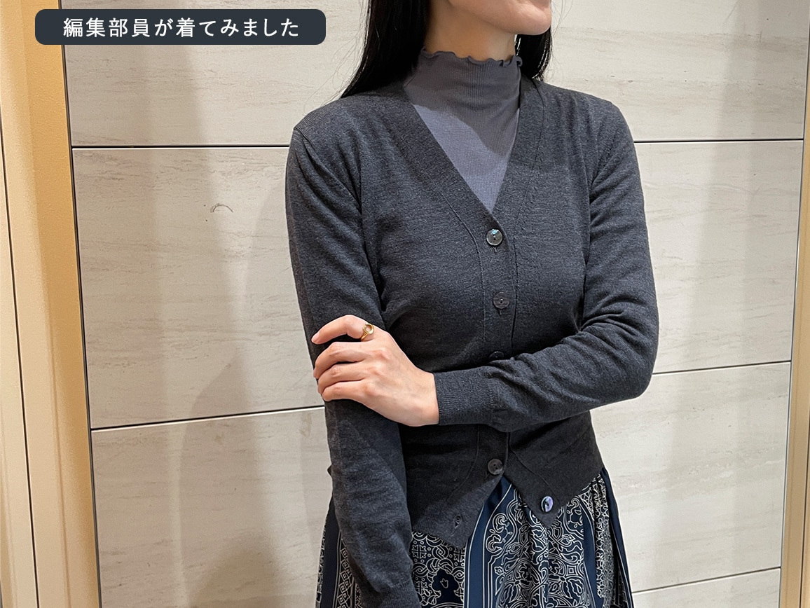 ハルメク ヘルスプラス・綿100%やわらかリブインナー(ハイネック長袖) ハルメク ヘルスプラス・綿100%やわらかリブインナー(ハイネック長袖)