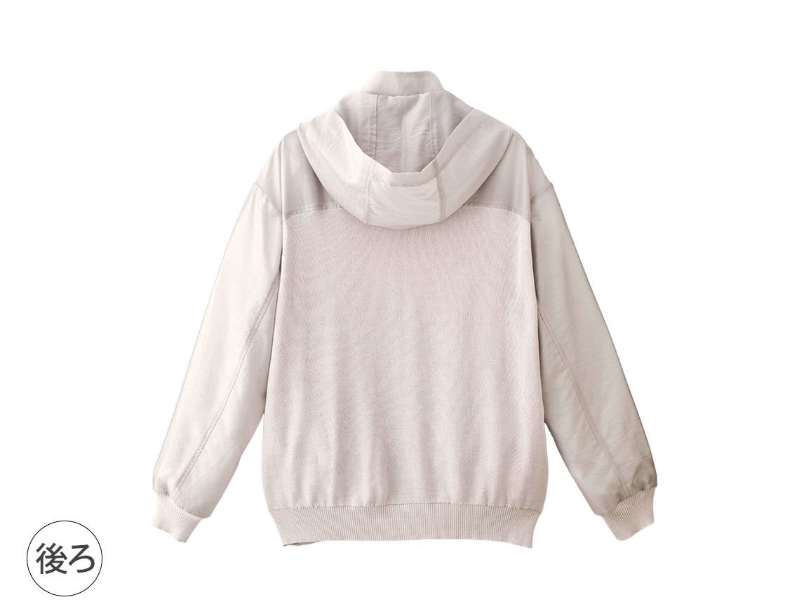 UVカットドッキングフードブルゾン UVカットドッキングフードブルゾン