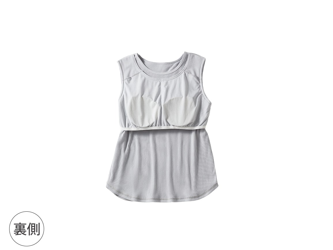 ジャケット風カーデ×カップ入りタンクトップセット【広告商品】 ジャケット風カーデ×カップ入りタンクトップセット【広告商品】