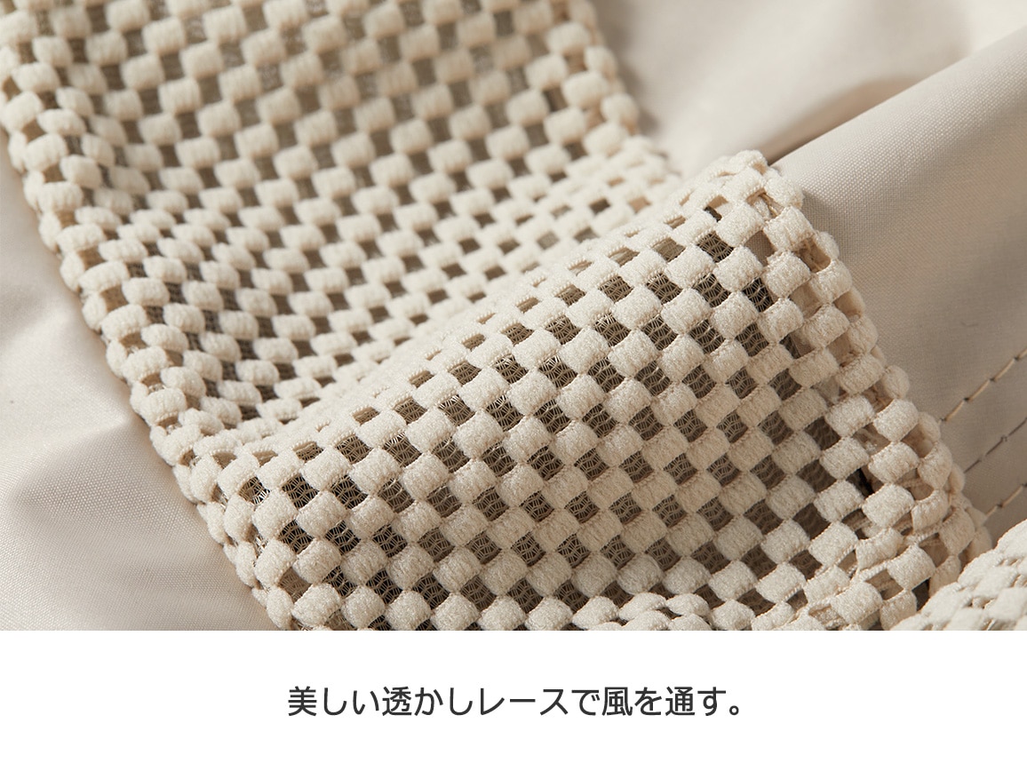 日傘の生地で作った1級遮光帽子 日傘の生地で作った1級遮光帽子
