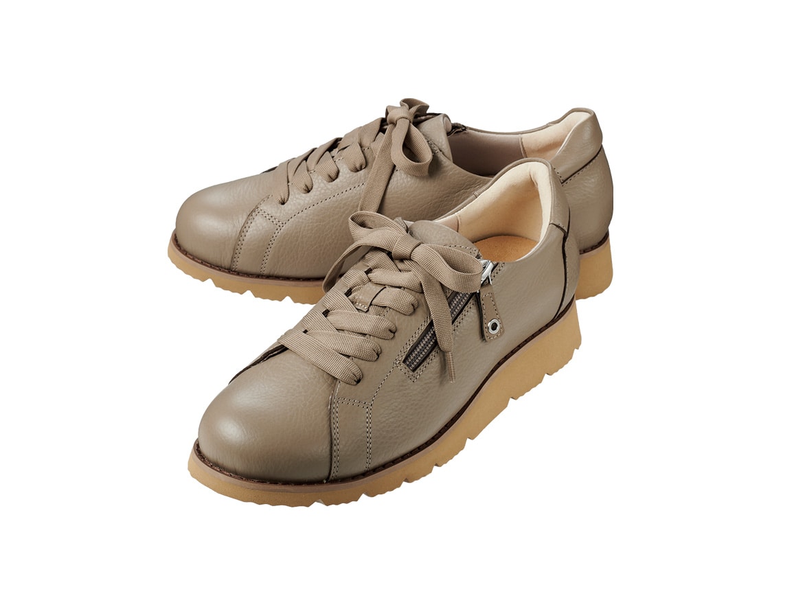 ハルメク 本革4Eタウンシューズ ハルメク 本革4Eタウンシューズ