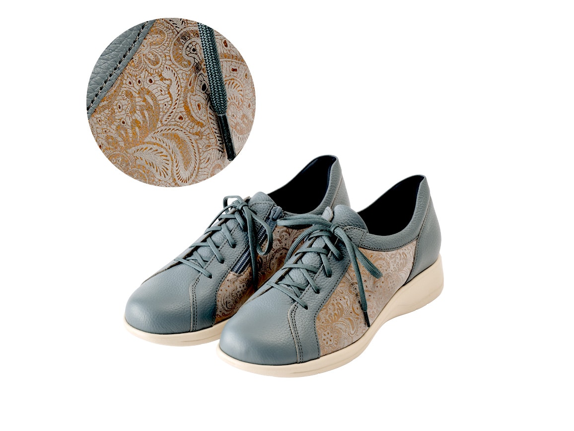 高井さんの牛革5Eペイズリースニーカー 高井さんの牛革5Eペイズリースニーカー